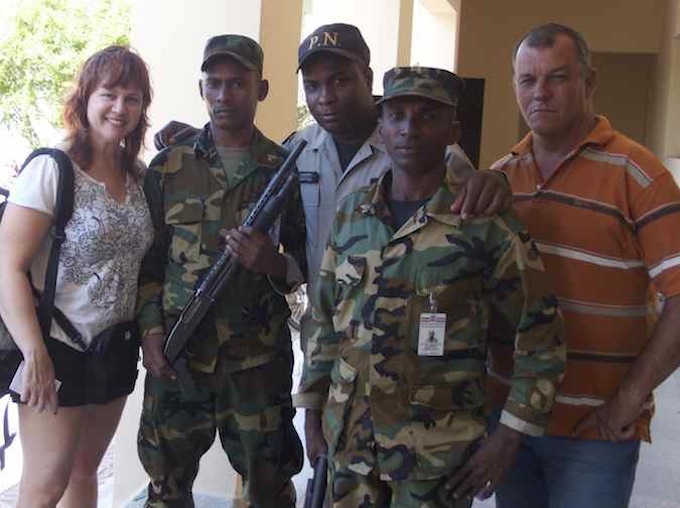 Consultation with Dominican authorities re: possible Haiti trip