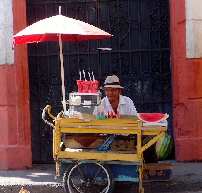 Watermelon vendor, Cartegena